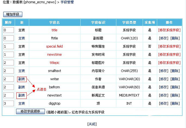 帝国CMS6.5增加对内容字段和作者字段的搜索