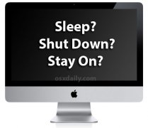 更适合 Mac 的睡眠、关机、始终保持开机？