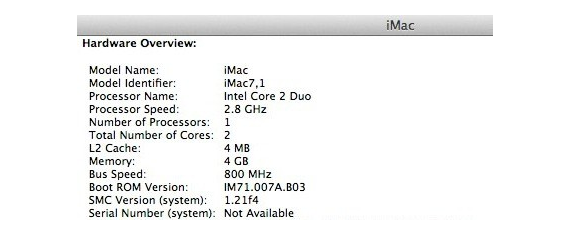 无法连接iMessage的Mac请检查一下序列号