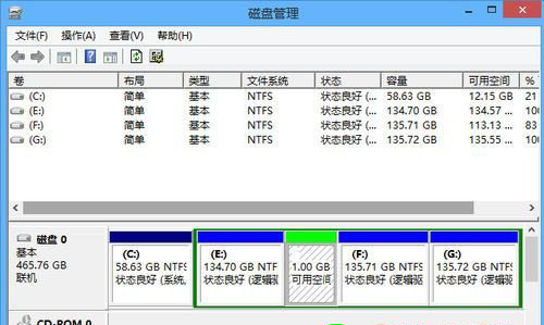 Win8系统技巧之自带磁盘分区工具教程