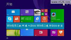 如何进入Win8.1的bios方法