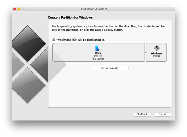 在Mac上安装Windows 10正式版系统
