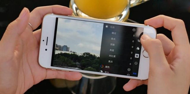 iphone拍照技巧:内置的iphone拍照修图功能