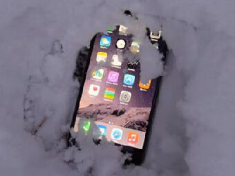 iPhone被冻僵在低温环境使用iPhone注意事项
