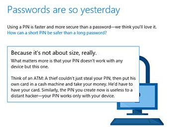 Windows 10的PIN密码介绍与设置方法