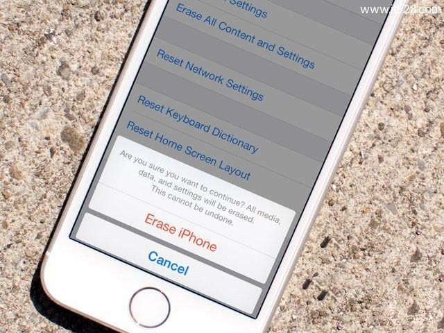 如何抹去iPhone所有的数据内容的方法