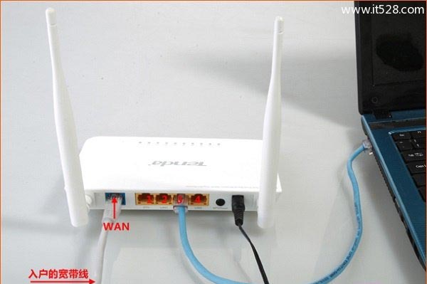 腾达F900路由器宽带正确连接方式