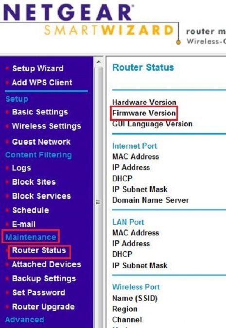 怎么查看网件NETGEAR路由器的固件版本？