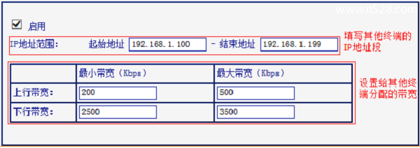 TP-Link TL-WR885N V1-V3路由器限制网速设置方法