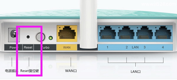 TP-Link TL-WR882N无线路由器恢复出厂设置教程