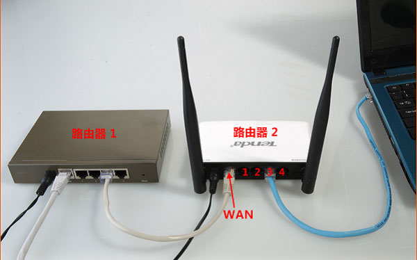 双路由器上网的连接和设置方法