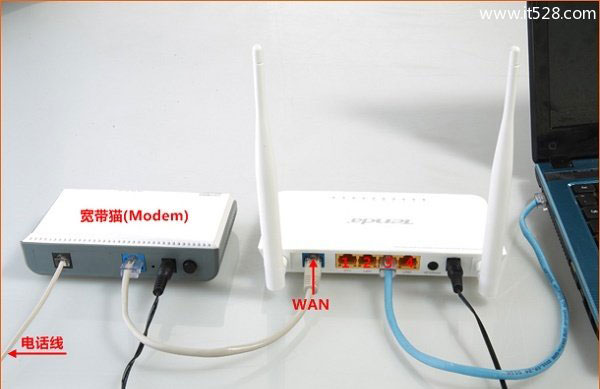 腾达(Tenda)F301无线路由器设置上网方法