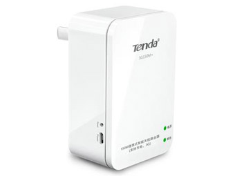 腾达(Tenda)3G150M+便携式路由器家用模式设置上网