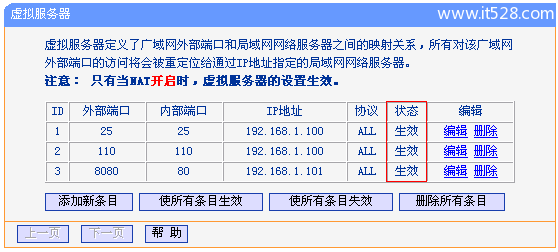 TP-Link TL-WDR6300路由器端口转发(虚拟服务器)设置上网