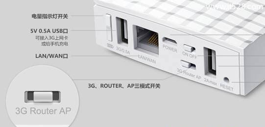 TP-Link MR系列3G路由器工作模式切换设置