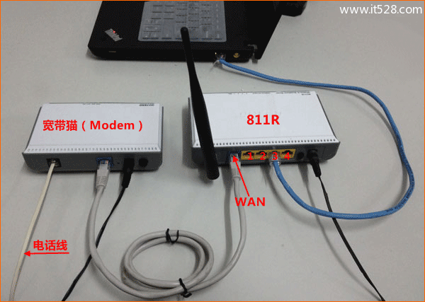 腾达(Tenda)811R无线路由器设置上网