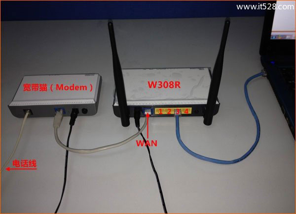 腾达(Tenda)W307R无线路由器设置上网