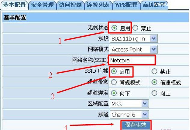 Netcore磊科NW718无线路由器3G设置上网