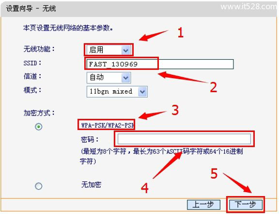 迅捷(FAST)FWR200无线路由器设置上网