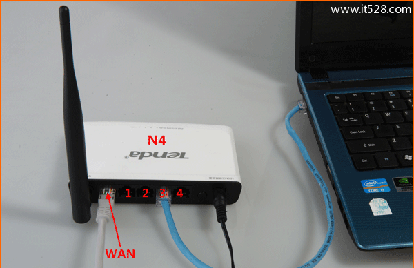 腾达(Tenda)N4无线路由器固定IP设置上网方法