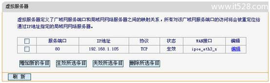 迅捷(Fast)FWD105无线路由一体机端口映射设置方法