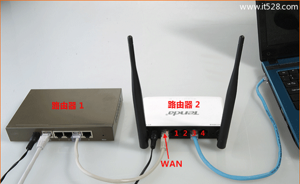 两个水星无线路由器连接设置上网教程