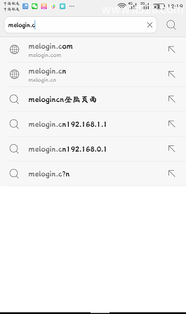 melogin.cn手机如何进入路由器登陆页面？