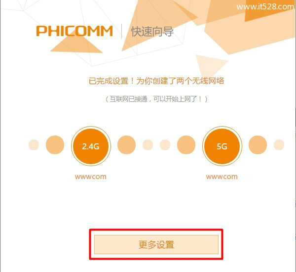 斐讯(PHICOMM)PSG1218路由器设置上网