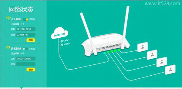 TP-Link路由器查看有几台设备在上网的方法