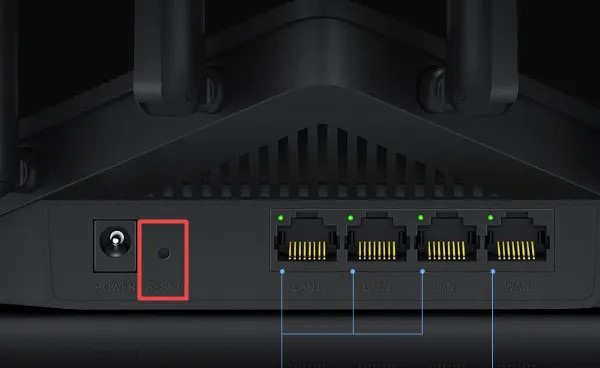 TP-Link路由器reset重置键在哪？