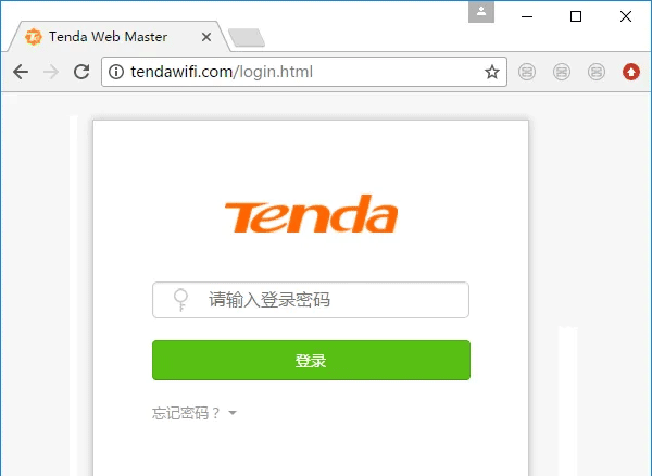 Tenda腾达AC10路由器恢复出厂设置的方法